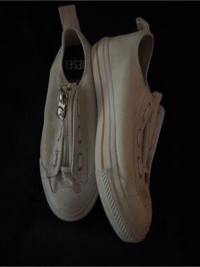 Diesel mens zipper canvas sneakers